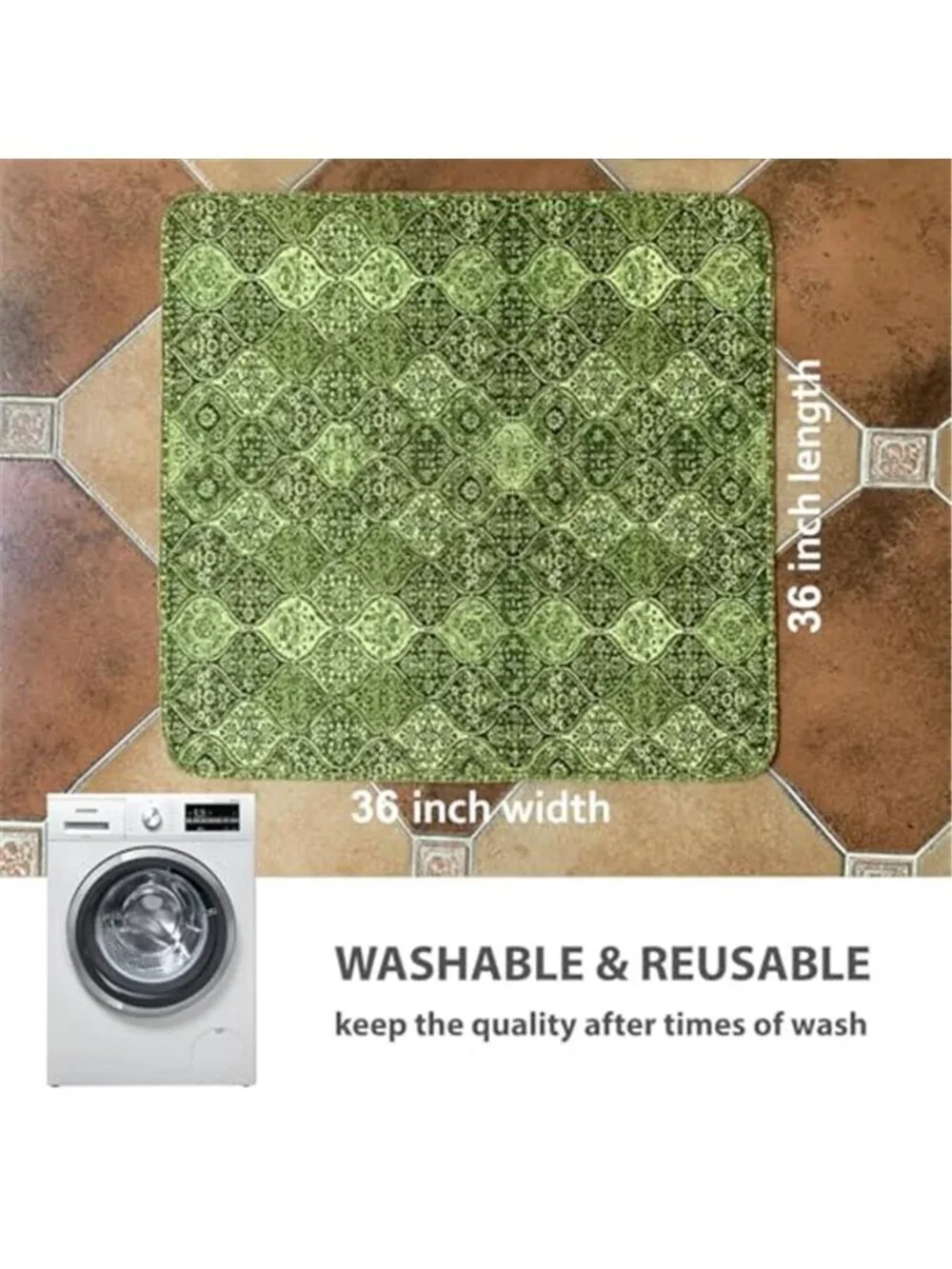 New Washable Pee Pads for Dogs, Stylish, Non-Slip and Leak-Proof Pee Pads.
